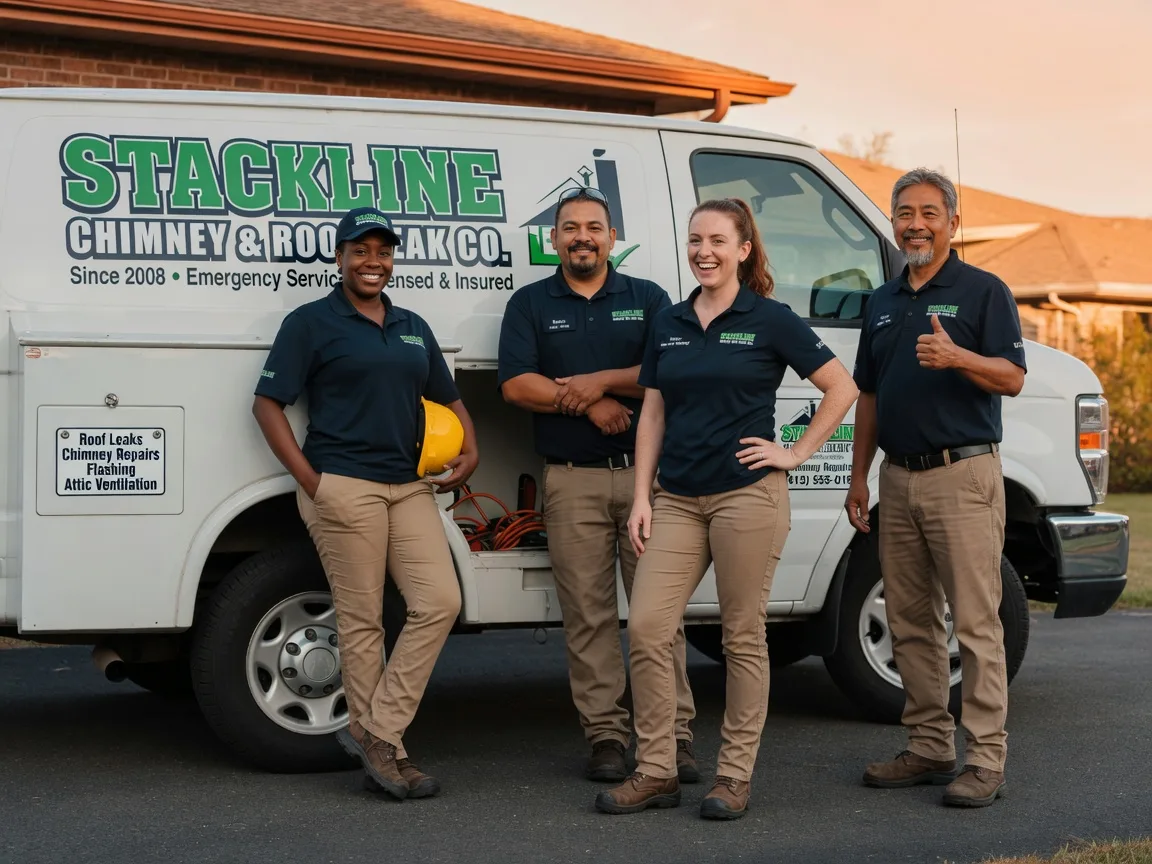 Chimney flashing repair company in Orangeville, UT